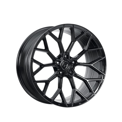 Dolce Performance Pista 20x10 5x114.3 73.1 Hub 7.11 Offset Gloss Black Wheel Rim