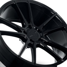 Dolce Performance Vain 20x8.5 5x120 72.56 Hub 5.85 Offset Gloss Black Wheel Rim