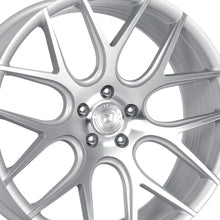 Dolce Performance Monza 20x8.5 5x120 72.56 Hub 5.85 Offset Gloss Silver Machined Face Wheel Rim