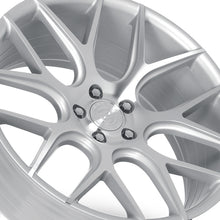 Dolce Performance Monza 20x8.5 5x120 72.56 Hub 5.85 Offset Gloss Silver Machined Face Wheel Rim