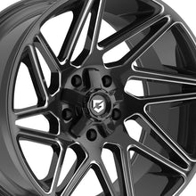Gear Off Road 777BM 20X10 8X170 125.2 Hub -19 Offset Gloss Black Milled Wheel Rim