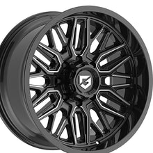 Gear Off Road 775BM 22X10 8X6.50 125.2 Hub -19 Offset Black Wheel Rim
