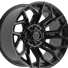 Gear Off Road 776B 20X9 6X135/6X5.50 106.2 Hub +00 Offset Black Wheel Rim