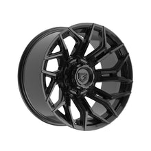 Gear Off Road 776B 20X9 8X6.50 125.2 Hub +18 Offset Black Wheel Rim