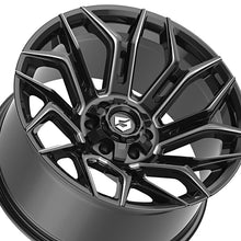 Gear Off Road 776BM 20X9 6X135/6X5.50 106.2 Hub +00 Offset Black Wheel Rim