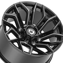 Gear Off Road 776BM 20X10 8X170 125.2 Hub -19 Offset Black Wheel Rim