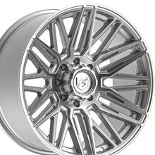 Gear Off Road 770BS 22X12 8X180 124.3 Hub -44 Offset Silver Wheel Rim