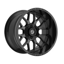 Gear Off Road 763B 16X6 6X5.50 108 Hub +00 Offset Black Wheel Rim