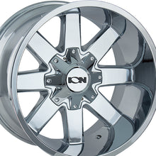 ION 141 17X9 6-135/6-139.7 106 Hub 18 Offset Chrome Wheel Rim