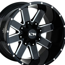 ION 141 17X9 6-120/6-139.7 78.1 Hub 18 Offset Black Wheel Rim