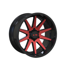 ION 143 20X9 8-170 125.2 Hub 18 Offset Black Wheel Rim