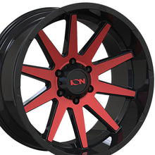 ION 143 20X9 8-170 125.2 Hub 18 Offset Black Wheel Rim