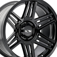 ION 147 17X9 8-170 125.2 Hub 0 Offset Black Wheel Rim