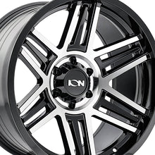 ION 147 17X9 5-127 78.1 Hub 0 Offset Black Wheel Rim
