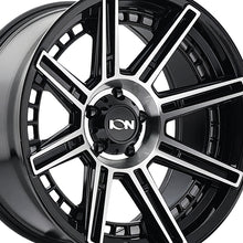ION 149 20X10 8-165.1 125.2 Hub -24 Offset Black Wheel Rim