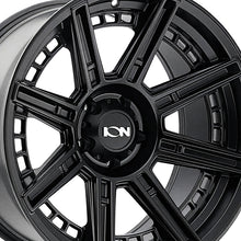 ION 149 20X9 8-180 124.1 Hub -12 Offset Black Wheel Rim