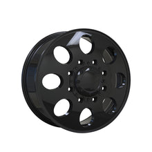 ION 167 20X8.25 8-165.1 121.3 Hub -192 Offset Black Wheel Rim