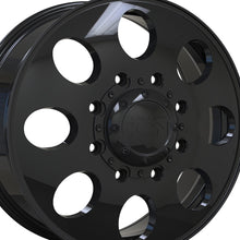 ION 167 20X8.25 8-165.1 121.3 Hub 115 Offset Black Wheel Rim