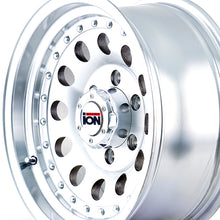 ION 71 16X7 8-165.1 130.8 Hub -8 Offset Silver Wheel Rim