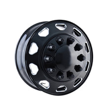 ION IB02 24.5X8.25 10x285.75 220.1 Hub 168 Offset Front Black/Milled Spokes Wheel Rim