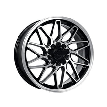 Katana Racing KR09 18X8 5X120 73.1 Hub 6.07 Offset Glossy Black Machined Face Wheel Rim