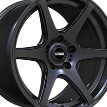 Konig 104GG Tandem 17X8 5X120 72.60 Hub +35 Offset Graphite Wheel Rim