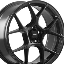 Konig 107GB Diverge 19X8.50 5X120 72.6 Hub 35 Offset Black Wheel Rim