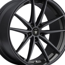 Konig 37B Oversteer 19X8.5 5X4.50 73 Hub +30 Offset Gloss Black Wheel Rim