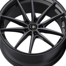 Konig 37B Oversteer 19X8.5 5X4.50 73 Hub +30 Offset Gloss Black Wheel Rim
