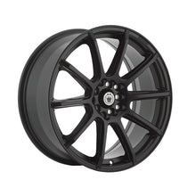 Konig 45B Control 15X6.5 5X100/5X4.50 73 Hub +40 Offset Black Wheel Rim