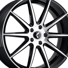 KRAZE COSMOS 17X8 5-114.3 72.62 Hub 38 Offset Black Wheel Rim