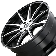 KRAZE COSMOS 20X8.5 5-114.3 72.62 Hub 38 Offset Black Wheel Rim