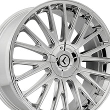 KRAZE DOUBLE DOWN 17X8 5-108/5-114.3 73 Hub 38 Offset Chrome Wheel Rim