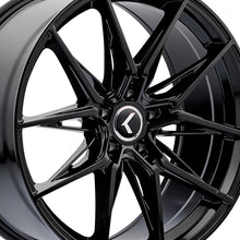 KRAZE EVOLVE 22X9 5-114.3 73.1 Hub 35 Offset Black Wheel Rim