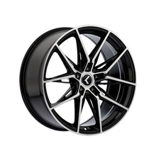 KRAZE EVOLVE 20X9 5-114.3 72.62 Hub 35 Offset Black Wheel Rim