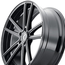 KRAZE LUSSO 22X8.5 5-114.3 72.62 Hub 38 Offset Black Wheel Rim
