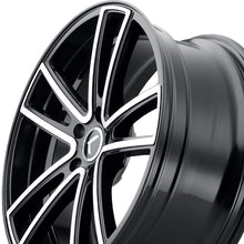 KRAZE LUSSO 22X8.5 5-120 74.1 Hub 38 Offset Black Wheel Rim