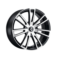 KRAZE SPECTRA 20X8.5 5-108/5-114.3 72.62 Hub 38 Offset Black Wheel Rim