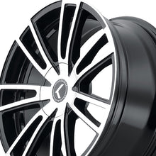 KRAZE SPECTRA 18X8 5-112/5-120 74.1 Hub 40 Offset Black Wheel Rim