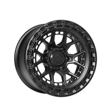 Lock Off Road Commando 20X10 6X135 87.1 Hub 4.79 Offset Matte Black W Gloss Black Ring Wheel Rim