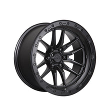 Lock Off Road Krawler 20X9 8X165.1 125.2 Hub 5.79 Offset Matte Black W Matte Black Ring Wheel Rim