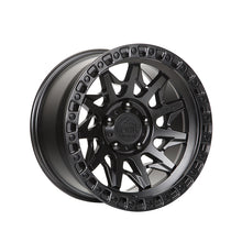Lock Off Road Lunatic 17X9 8X170 125.2 Hub 5.04 Offset Matte Black W Matte Black Ring Wheel Rim