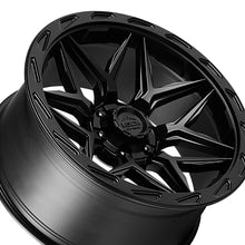 Lock Off Road Matrix 20x10 6x135/6x139.7 106.2 Hub 4.79 Offset Matte Black W Matte Black Ring Wheel Rim
