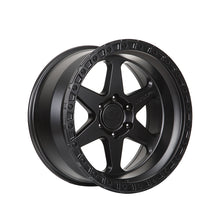 Lock Off Road Olympus 18x9 5x127 71.5 Hub 5.04 Offset Matte Black W Matte Black Ring Wheel Rim