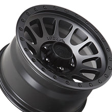 Lock Off Road Yosemite 20x10 8x170 125.2 Hub 4.79 Offset Matte Black W Matte Black Ring Wheel Rim