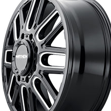 MAYHEM COGENT DUALLY 20X8.25 8-200 142 Hub -192 Offset Black Wheel Rim