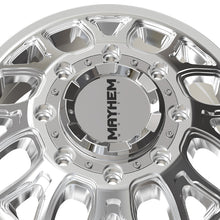 MAYHEM COGENT DUALLY 17X6.5 8-165.1 121.3 Hub -142 Offset Silver Wheel Rim
