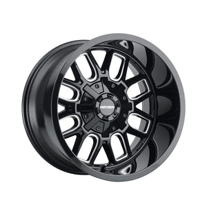 MAYHEM COGENT 17X9 8-165.1 0 Hub -12 Offset Black Wheel Rim