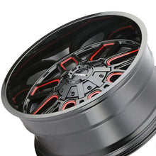 MAYHEM COGENT 22X10 8-170 125.2 Hub -19 Offset Black Wheel Rim