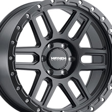 MAYHEM DELTA 20X9 8-170 125.2 Hub -12 Offset Black Wheel Rim
